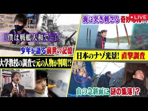 🔴世界の何だコレミステリー2月12日【見逃し配信/前世の記憶を語る少年！追跡調査／日本の謎】2025年2月12日 LIVE FULL
