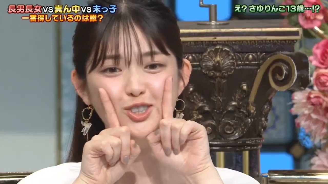 元乃木坂46「13歳や！」さんまさん相手でもぶりっ子を貫く13歳の松村沙友理が面白い