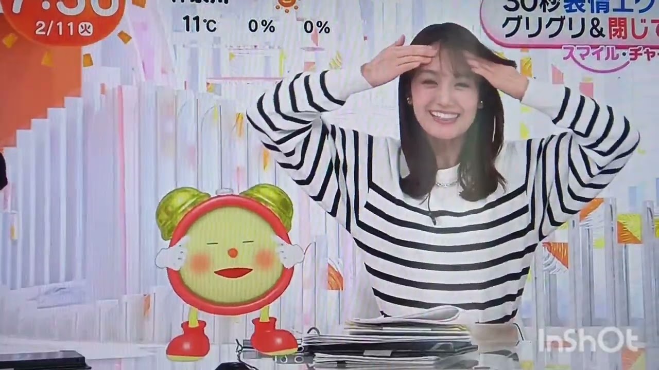 【2/10週　激選‼️スマイルチャージ】怒ってぷんぷん　高崎春アナ　藤本万梨乃アナ　鈴木唯アナ