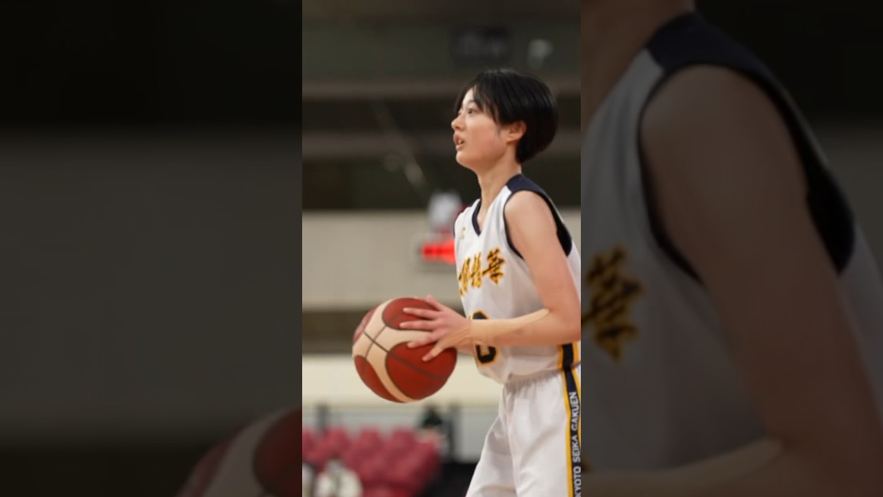 【高校バスケ】京都精華学園・橋本芽依の連続得点🔥🔥
