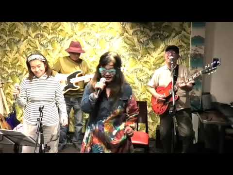 『One After 909』The Beatles(cover) まつしまやすえ(歌)  miina(歌)  鷲尾"ワッシー”悠持郎(ギター)   Nack.J(ベース)