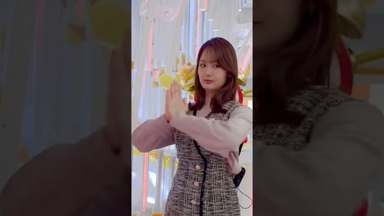 【井上清華】2月12日スマイル・チャージ #shorts #めざましテレビ #スマイル チャージ #フジテレビ