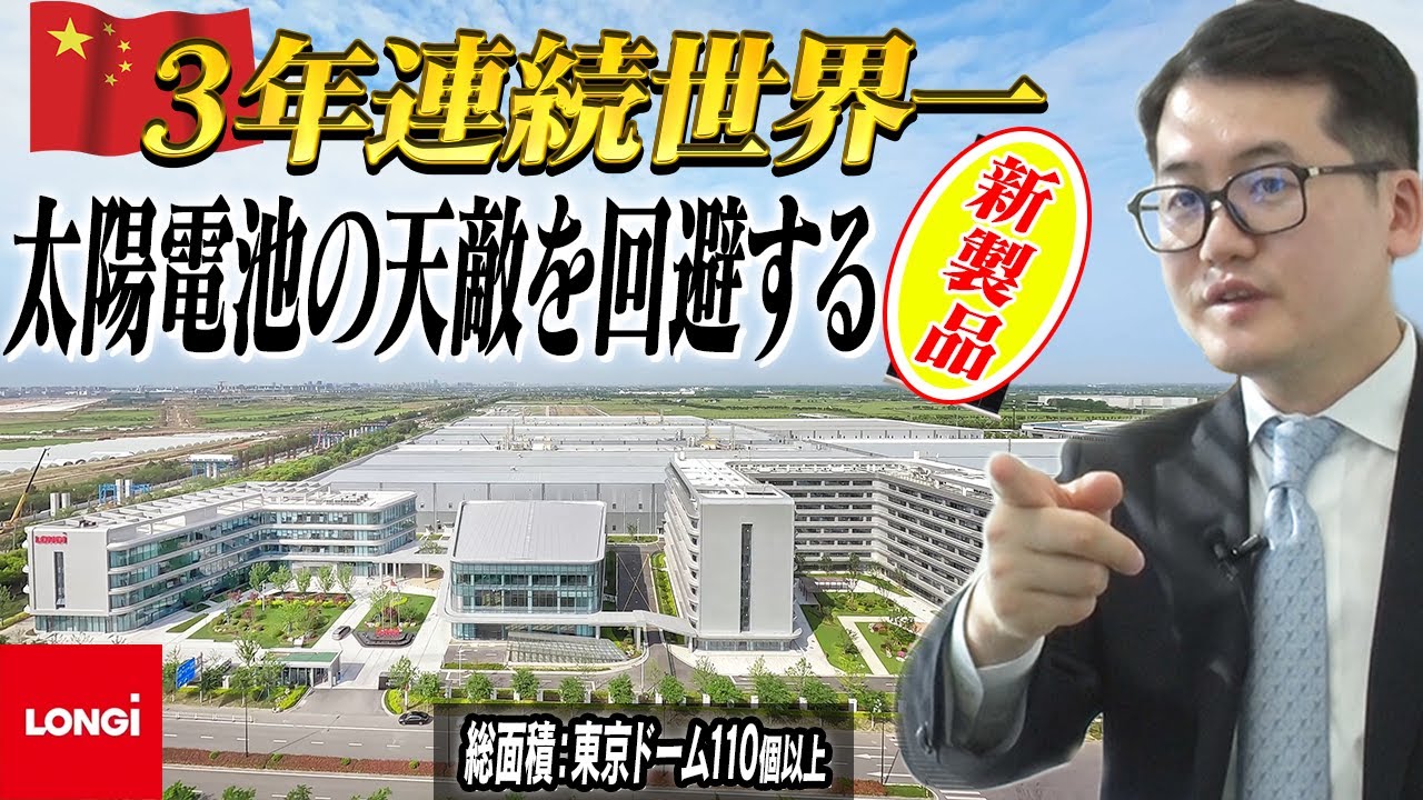 【独占取材】世界No.1太陽光企業LONGiの太陽光パネルの秘密に迫る！｜LONGi Solar Technology