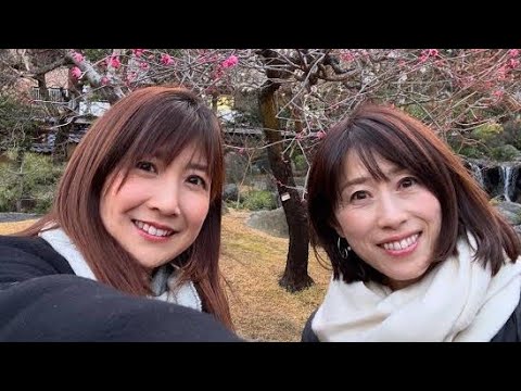 【根本美緒】神田明神で「咲いてました梅」青空の下で始める笑顔