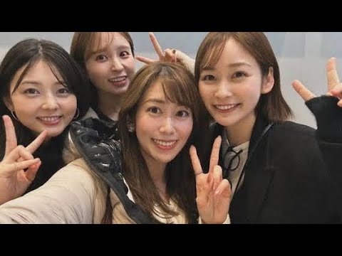全員慶大卒！日テレ・岩田絵里奈アナ、仲良し4人組「いつもの会」ショット披露　NHK人気アナの姿も
