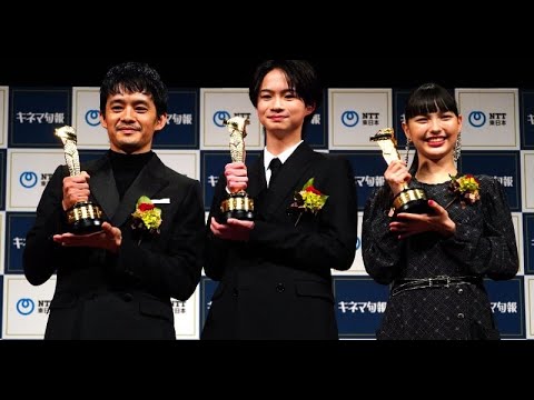 B1- 池松壮亮、越山敬達&中西希亜良の新人賞を称える 関係構築のために「お寿司を何回も食べさせました」