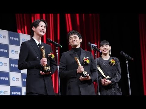 越山敬達と中西希亜良キネマ旬報ベスト・テン新人賞、池松壮亮は「何回もおすしごちそう」