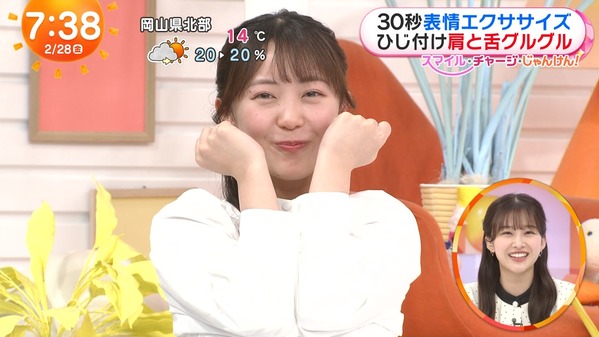 【画像】今日の原田葵さんと高崎春さん　2.28