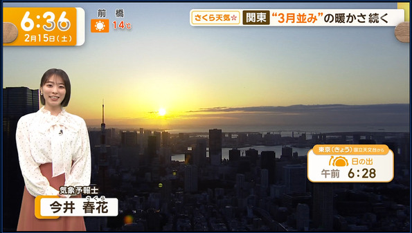 【画像】今日の今井春花さん　2.15