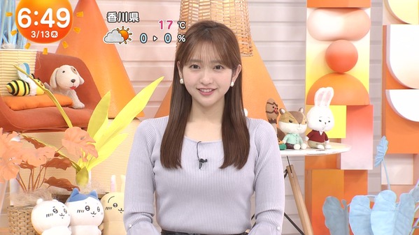 【画像】今日の藤本万梨乃さん　3.13