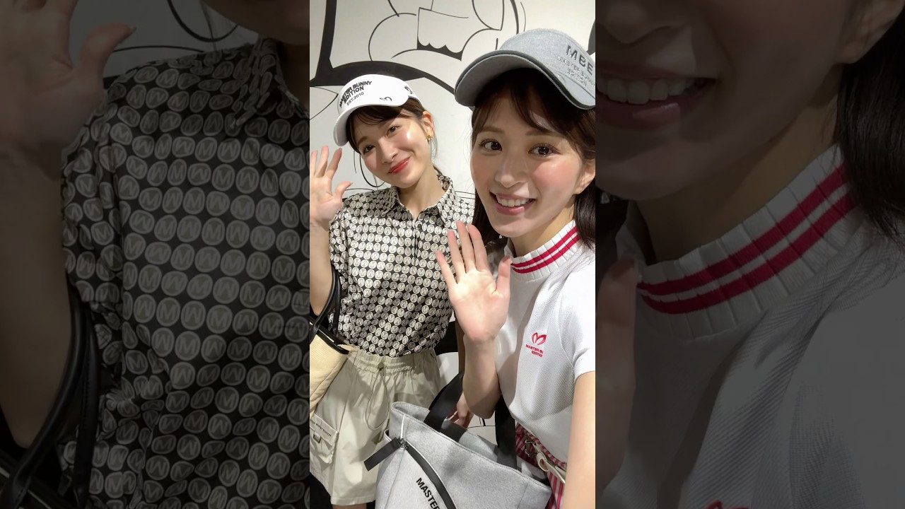 2025 SS Golf wear LOOK⛳✨👗PEARLY GATES/Master Bunny Edition/Jack Bunny!! #山本里菜#沖田愛加#ゴルフウェア#ファッション