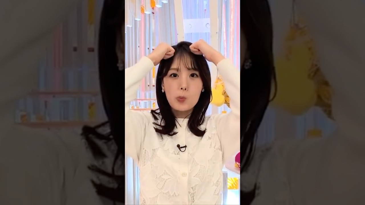 【井上清華】2月13日スマイル・チャージ #shorts #めざましテレビ #スマイル チャージ #フジテレビ