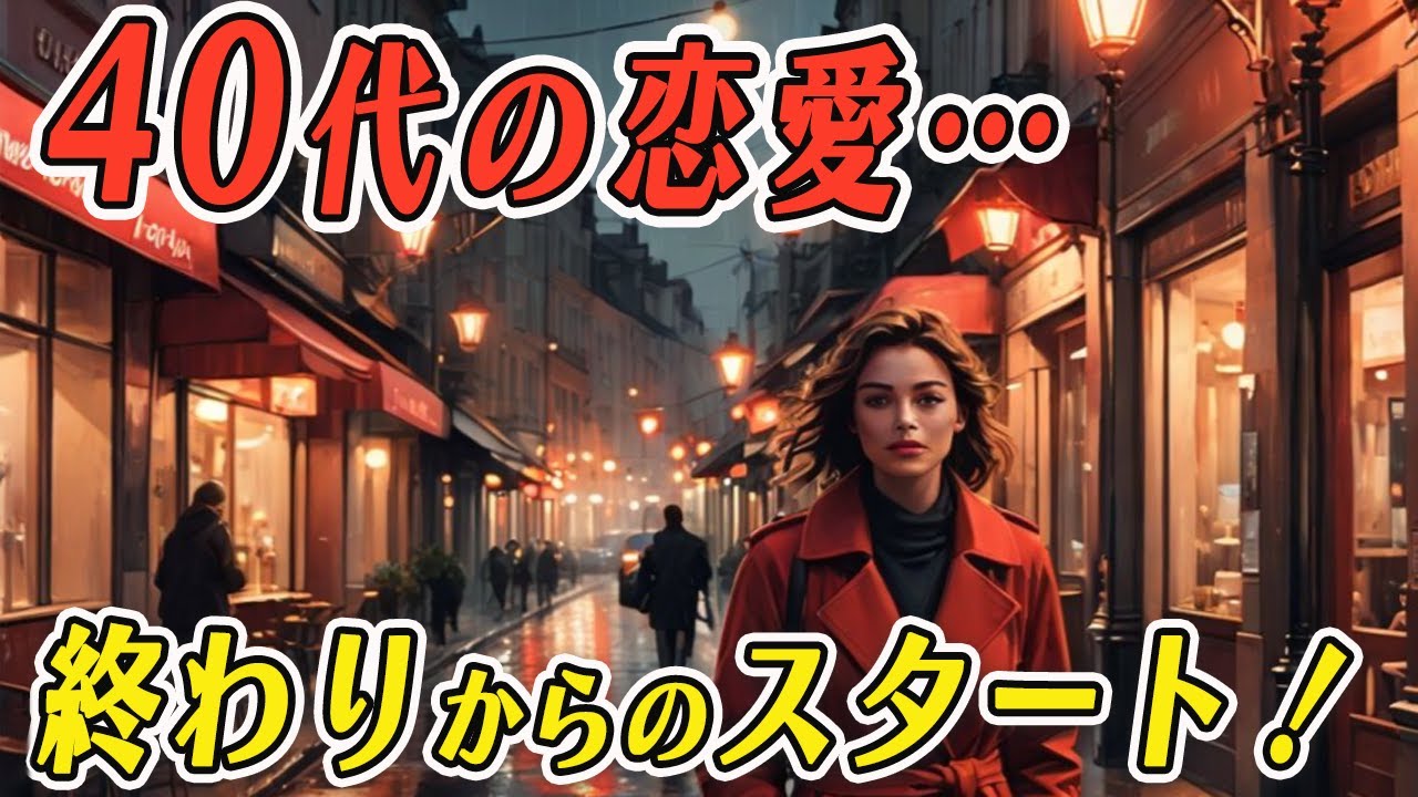 40代の恋愛…別れた後の「執着」を手放し、前を向く方法とは？【心が楽になる話】