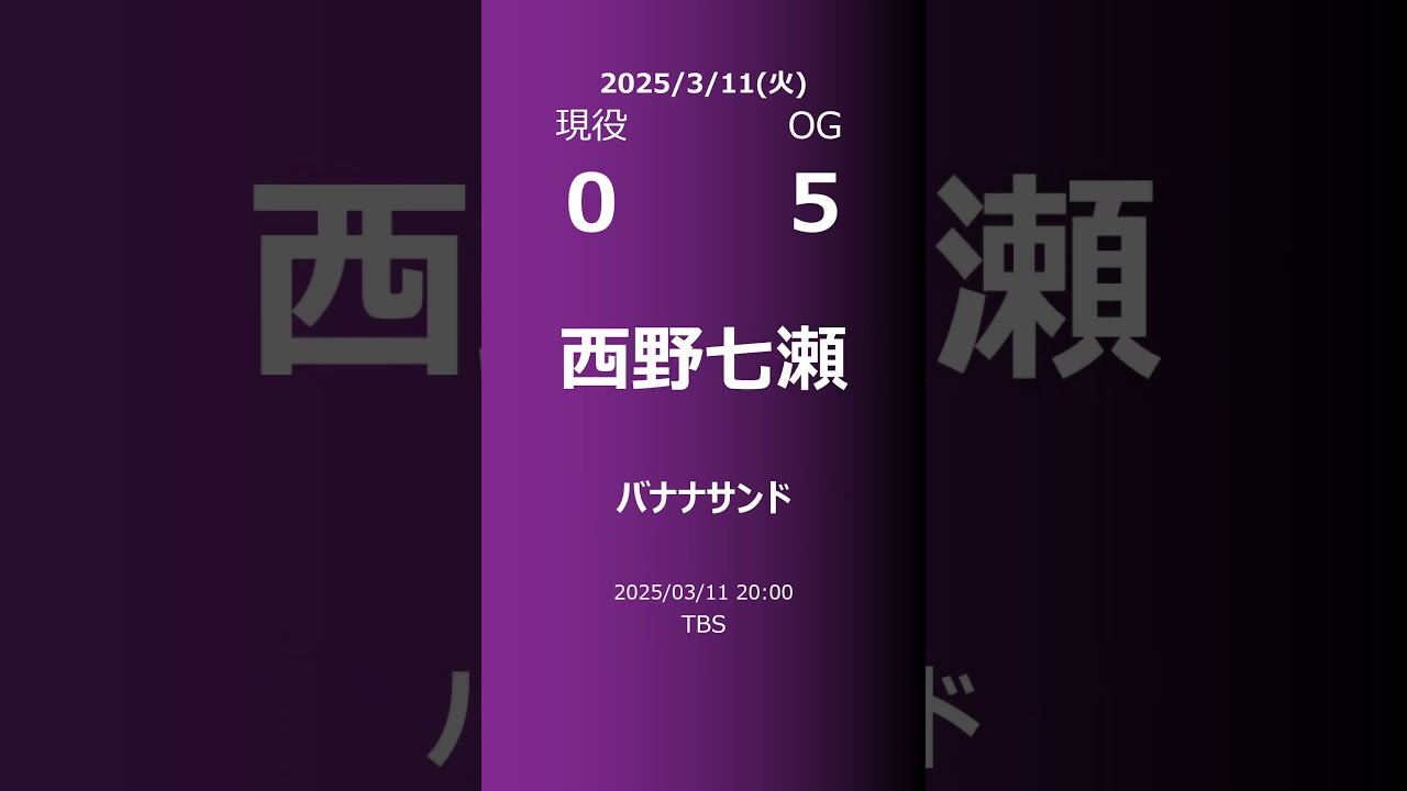 【明日の乃木坂】現役・OG 2025/03/11 #shorts #乃木坂46 【番組出演】