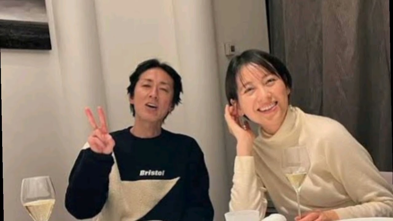 「ナイナイ」矢部浩之　元ＴＢＳアナの美人妻と２ショット！「旅行先のトマムにて」１１歳差で結婚１２年