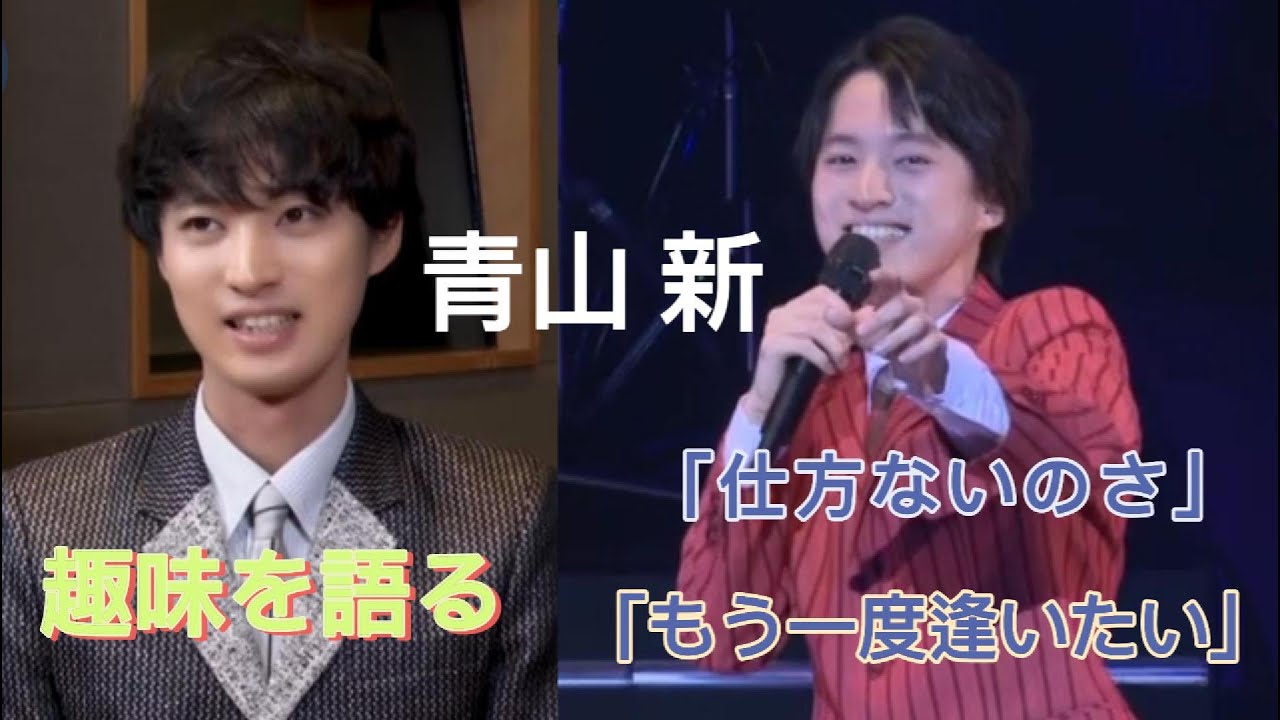 青山新～「仕方ないのさ」「もう一度逢いたい」～
