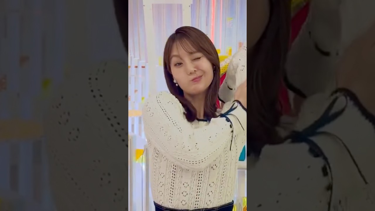 【井上清華】2月18日スマイル・チャージ #shorts #めざましテレビ #スマイル チャージ #フジテレビ