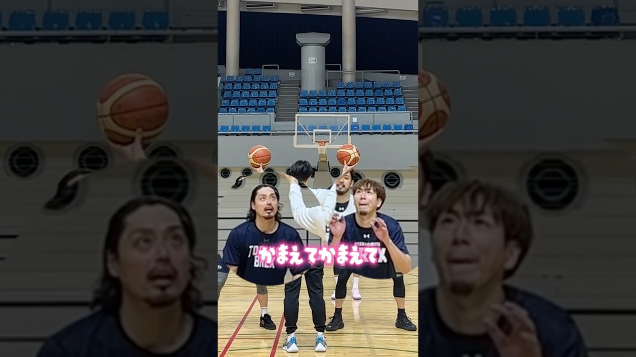 特訓中に潜入!! かまえてかまえて…どっちが勝った??
