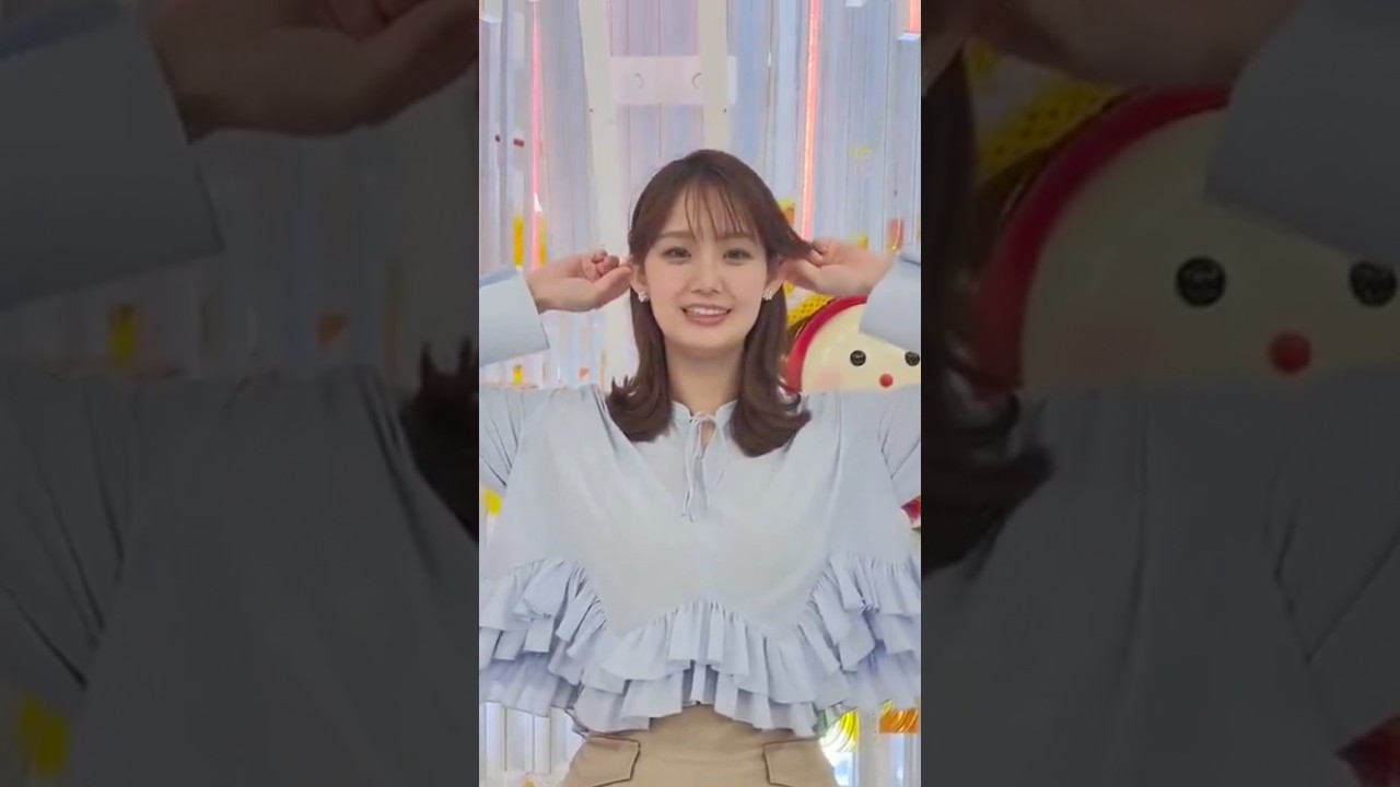 【井上清華】2月20日スマイル・チャージ #shorts #めざましテレビ #スマイル チャージ #フジテレビ