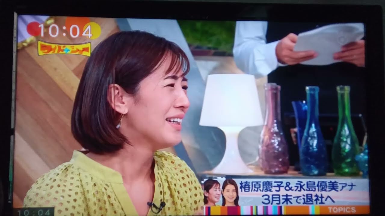 【フジ椿原アナ】3月退社の思いを語ってくれた