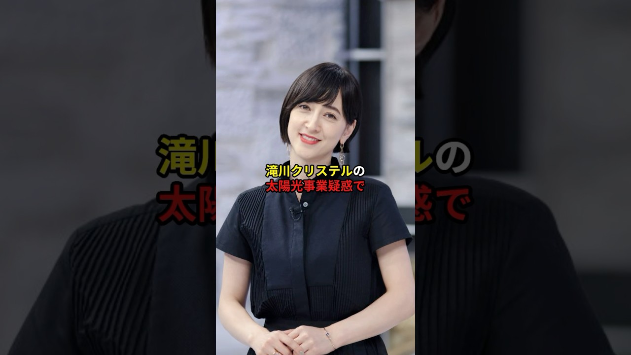 滝川クリステルの太陽光事業疑惑#政治