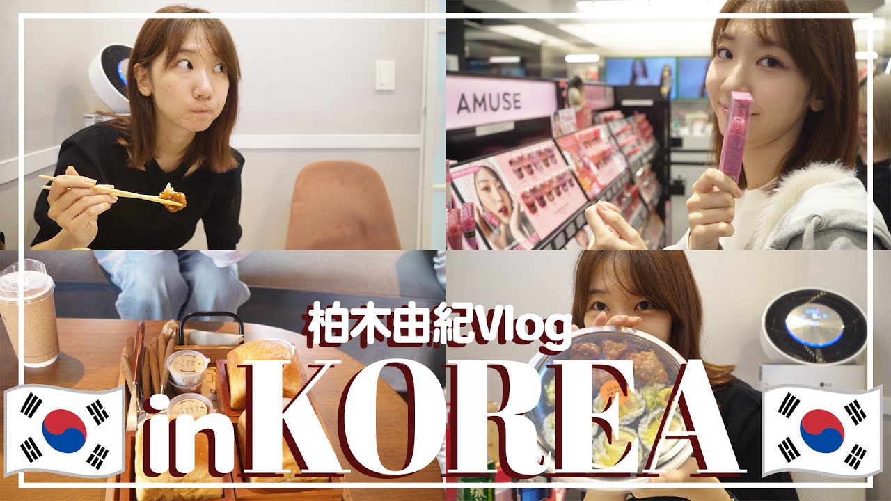 【Vlog】韓国オフ動画🎥ほぼ食べてるだけ