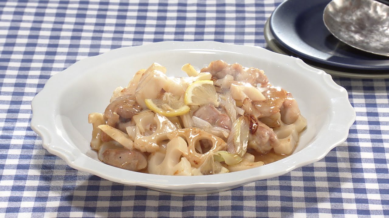 【3分クッキング公式】レモンジンジャー酢鶏