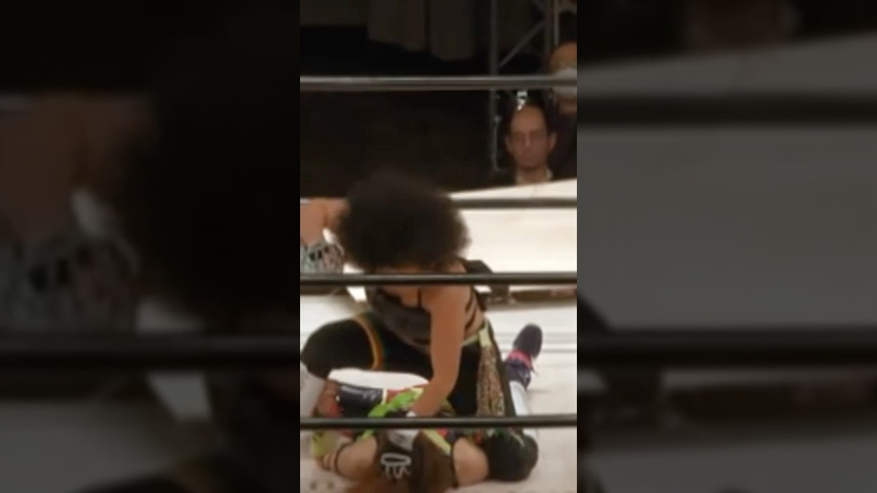 【女子プロレス】顔面にチェーン攻撃を連発【木村響子】【中島安里紗】【ドレスアップワイルドファイト】【PURE DREAM2016】#玉川ボール #shorts