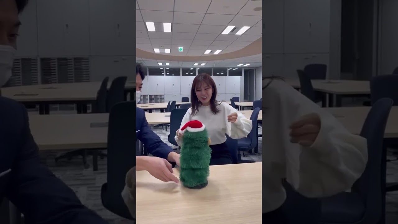 #可愛いくてごめん  礼実アナ💘とクリスマス🎄の巻🫶