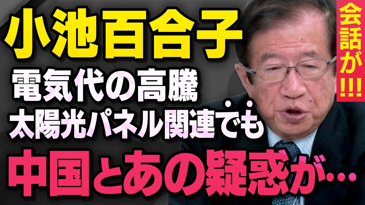 【メガソーラー】小池百合子さんに直接お話を聞きましたが・・・再エネと太陽光パネルについて武田邦彦先生と大高未貴さんが話してくれました（虎ノ門ニュース切り抜き）
