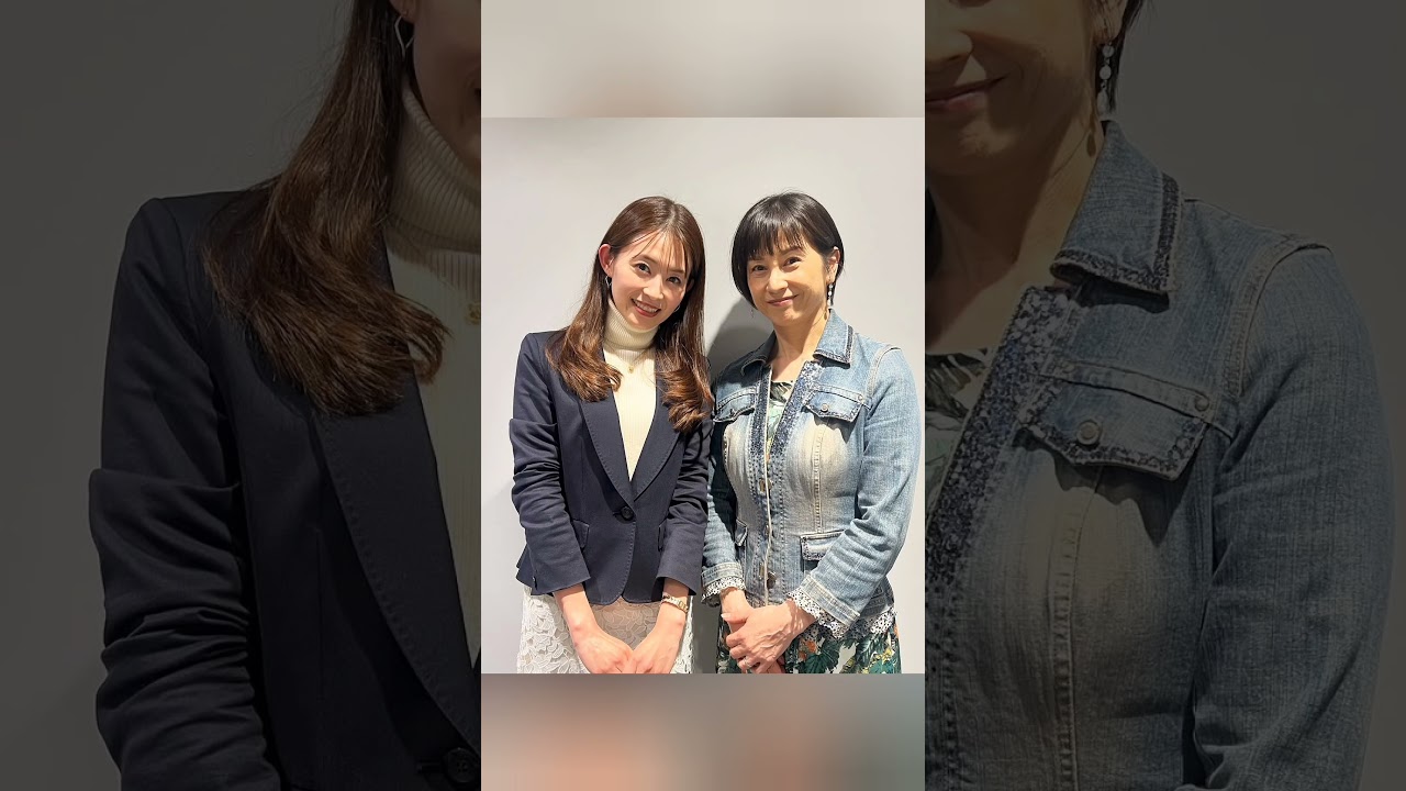 大家彩香通信🖥️皆さん見ましたか❓今度は北海道新聞のイベントのトークショーで、千堂あきほさんと御対面‼️