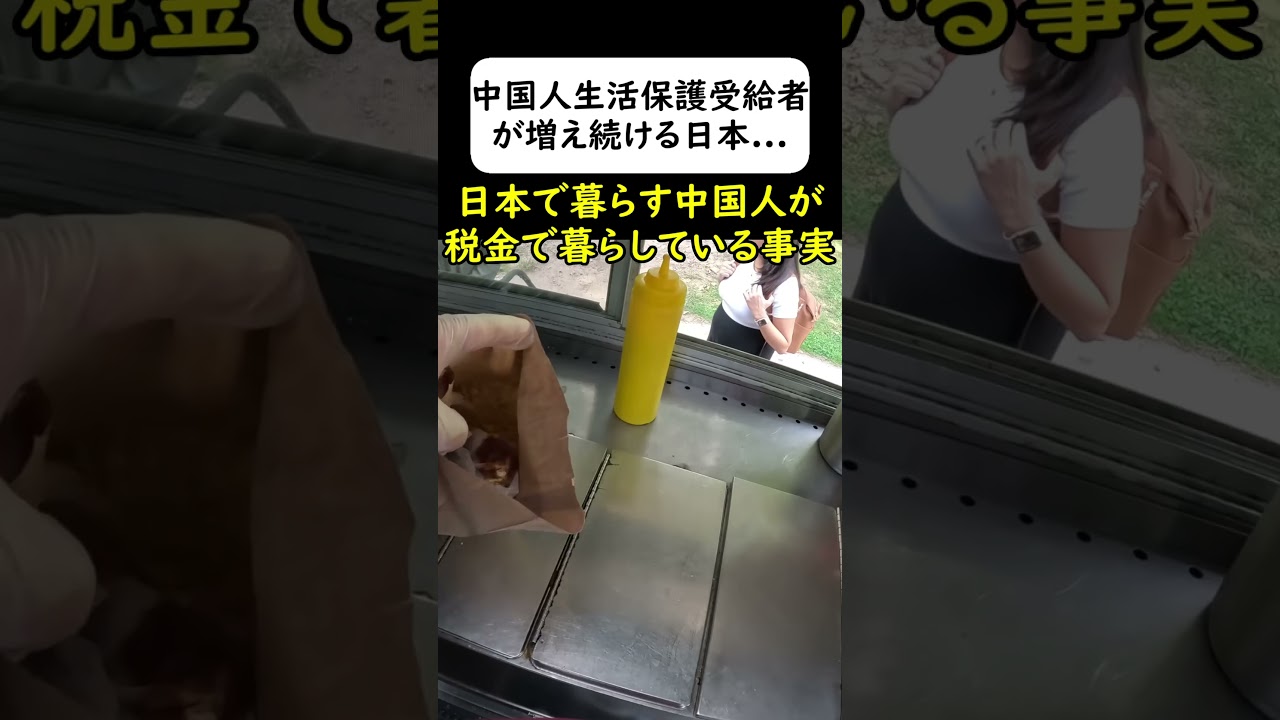 生活保護を受ける中国人が増え続ける日本 #岩屋は責任をとれ