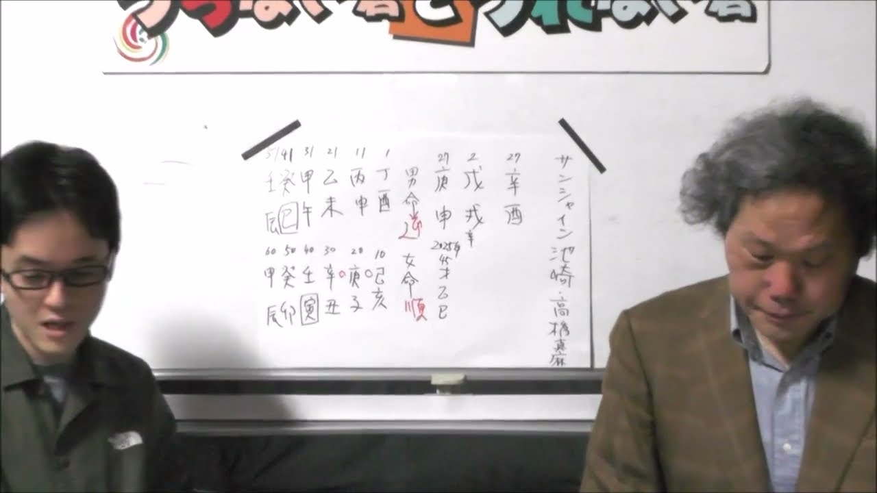同じ生年月日のサンシャイン池崎さんと高橋真麻さんを占う！（旬な人占いWEEK！）【うらない君とうれない君】
