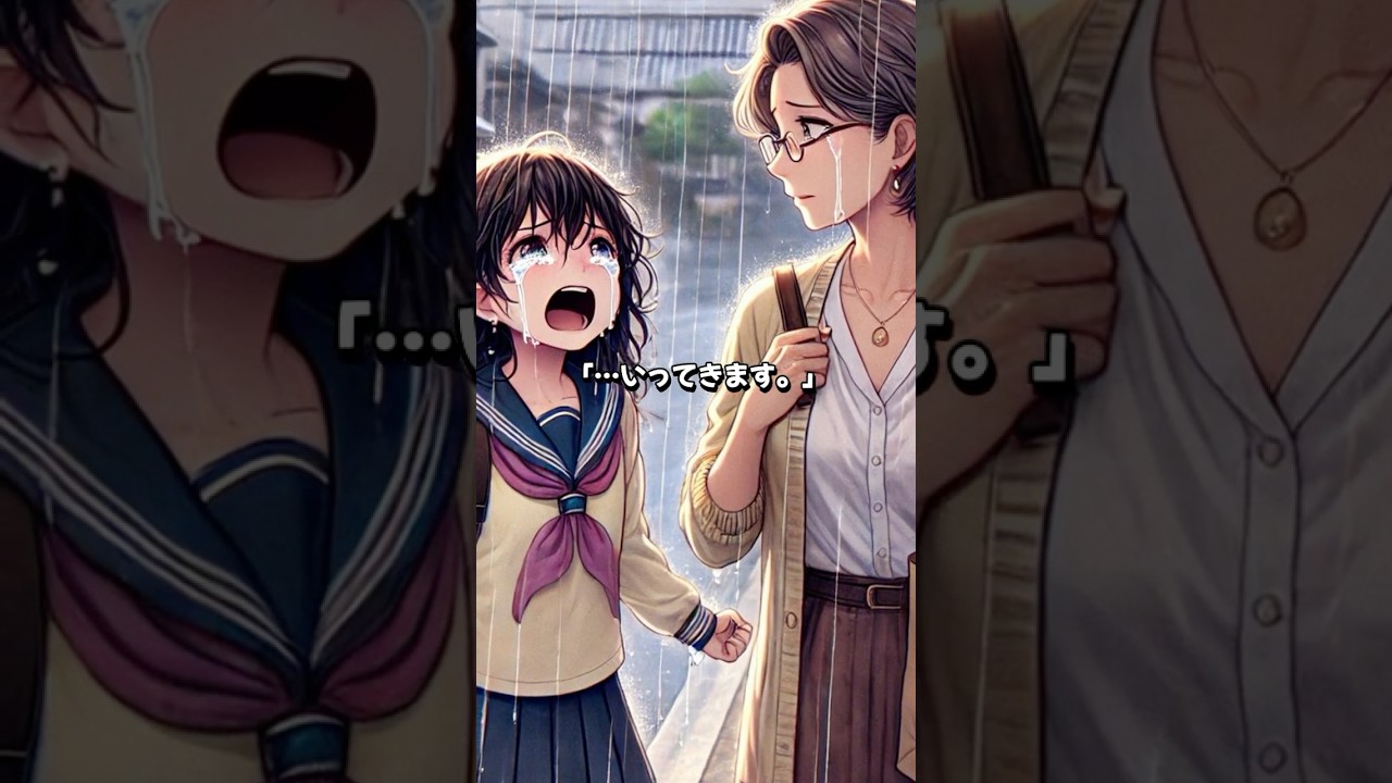 【考えさせられる動画】「いってきます」―涙のひと言が変えた親子の絆　#shorts #感動ストーリー #家族の絆  #涙腺崩壊  #母の愛