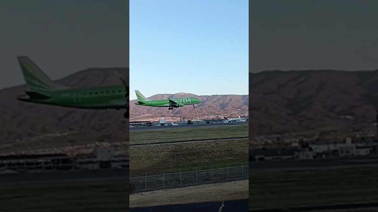 FDA🛩️信州まつもと空港着陸
