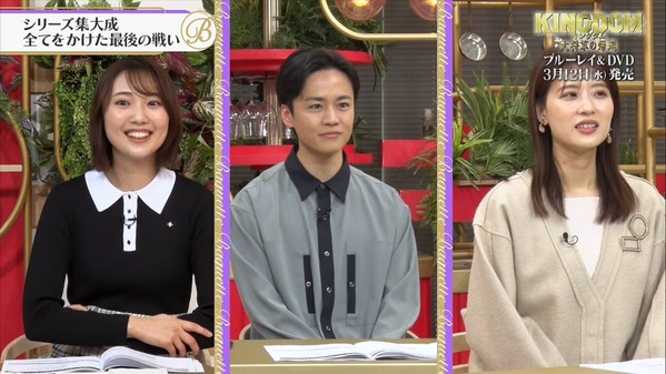 【画像】昨夜の郡司恭子さんと林田美学さん　2.28