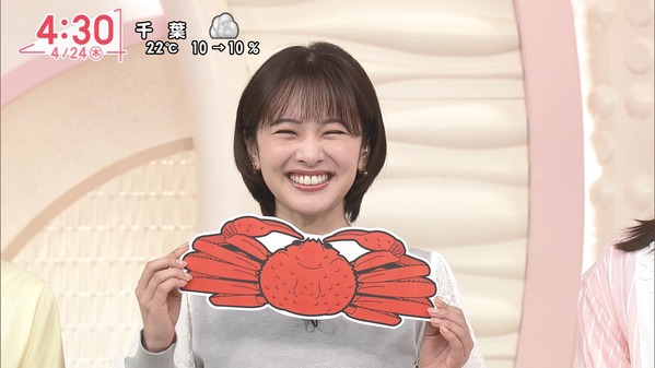 【画像】今日の河出奈都美さんと田﨑さくらさん　4.24