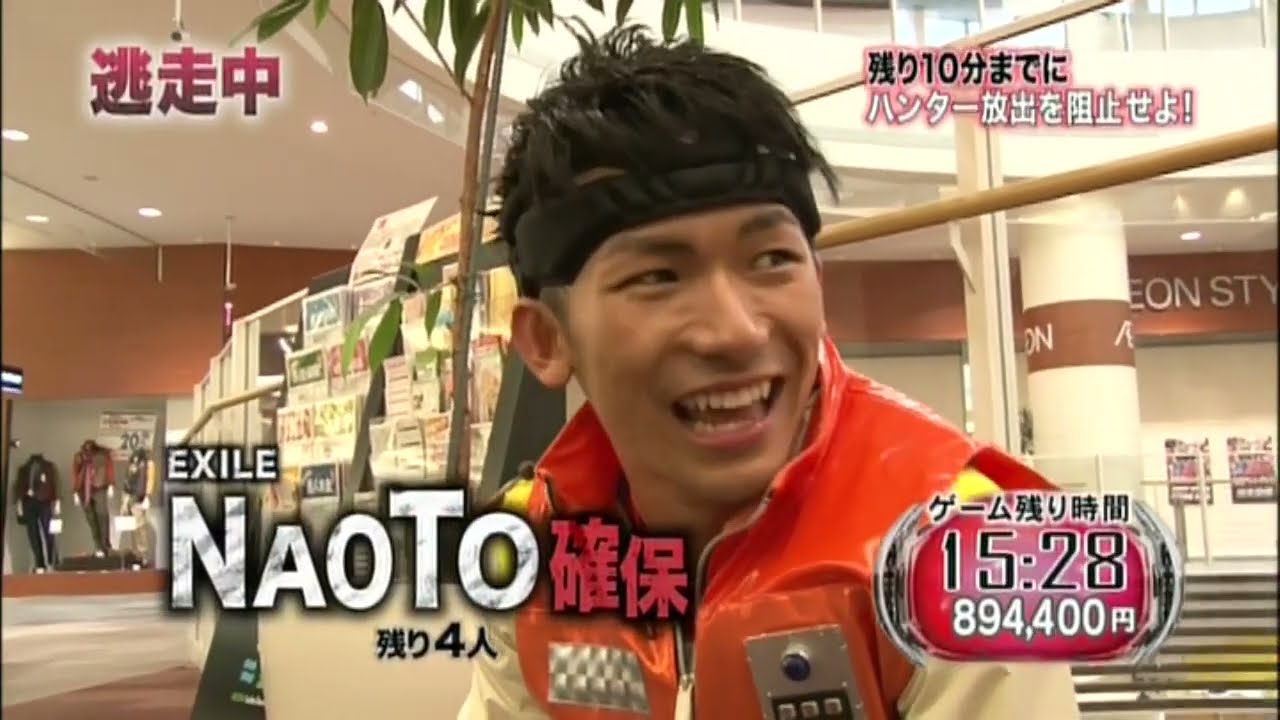 逃走中 第25回「沈黙の巨大迷宮編 (DVD)」振り切り・確保集