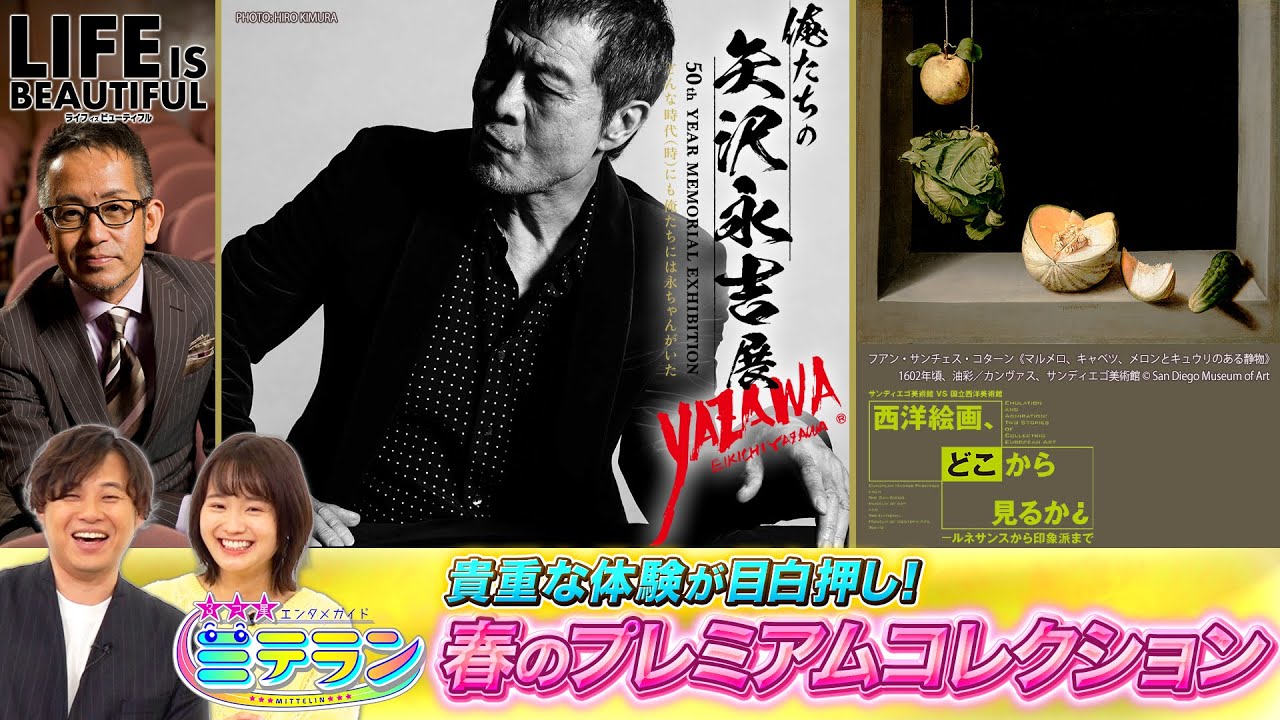 【３つ星エンタメガイド ミテラン👀🌈】　#19 春のプレミアムコレクション！