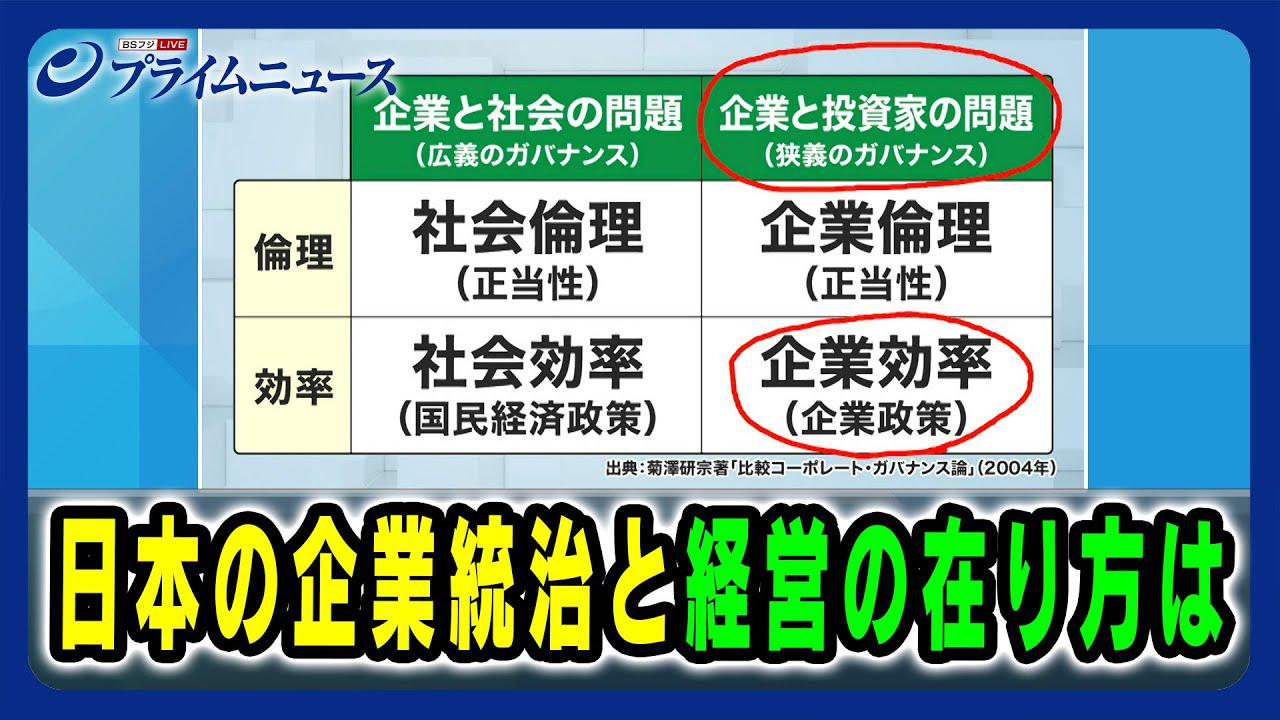 【フジ第三者委報告書を検証】日本の企業統治と経営の在り方は2025/4/2放送＜後編＞