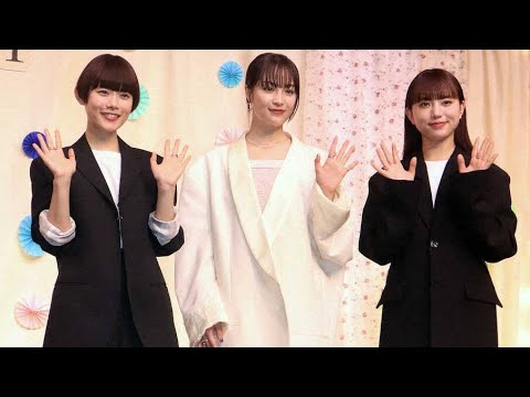 美人女優3人がTBS「THE　TIME，」生出演、江藤愛アナ「ソワソワ」[Japan News]　きょうトリプル主演映画公開