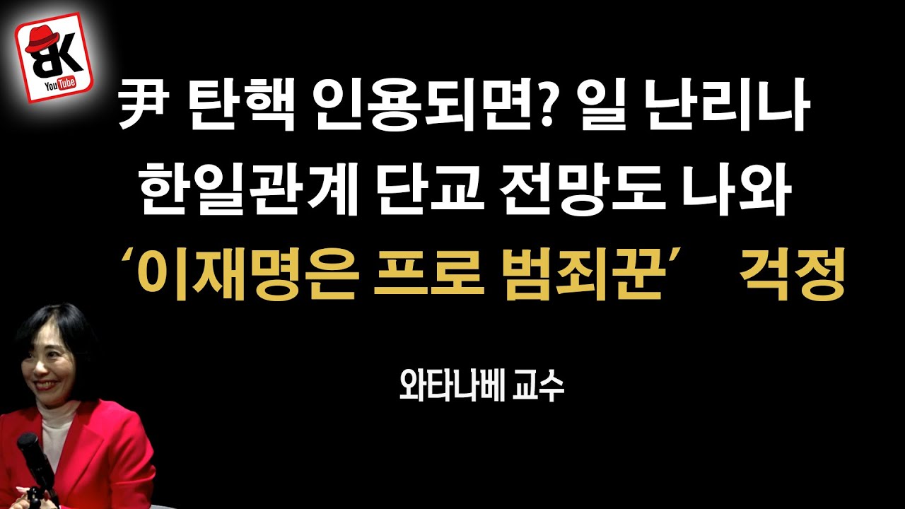 광화문 집회에 일본 걱정하는 일본인들 많이 참석 [와타나베 미카 교수]