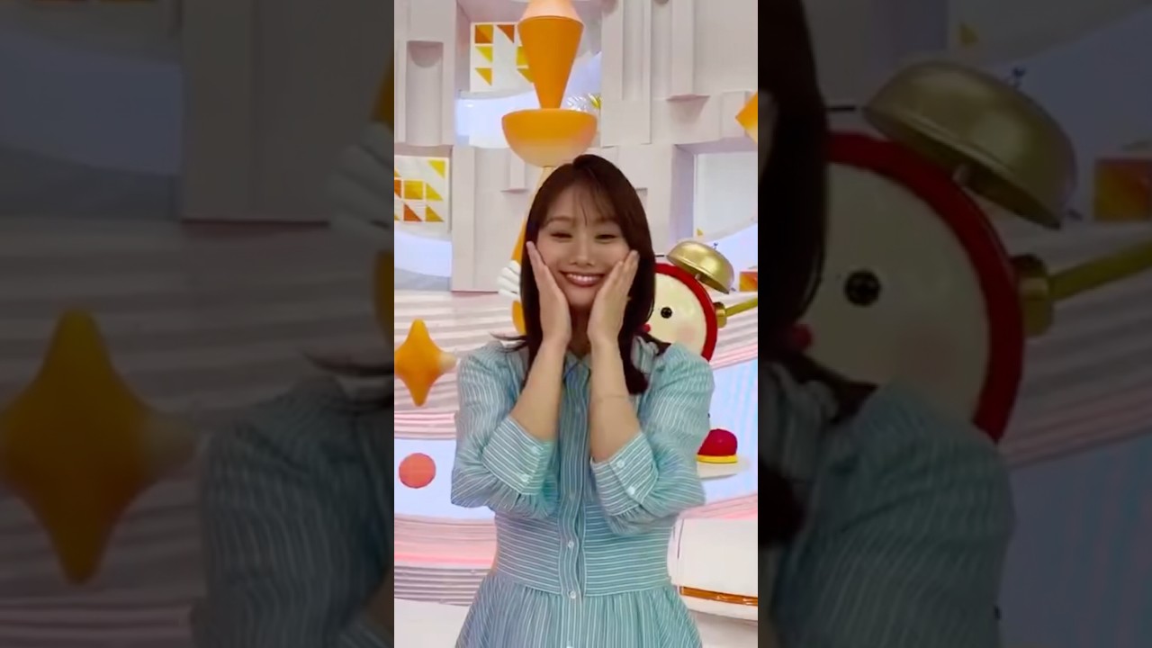 【井上清華】4月1日スマイル・チャージ#めざましテレビ #スマイルチャージ #フジテレビ #shorts
