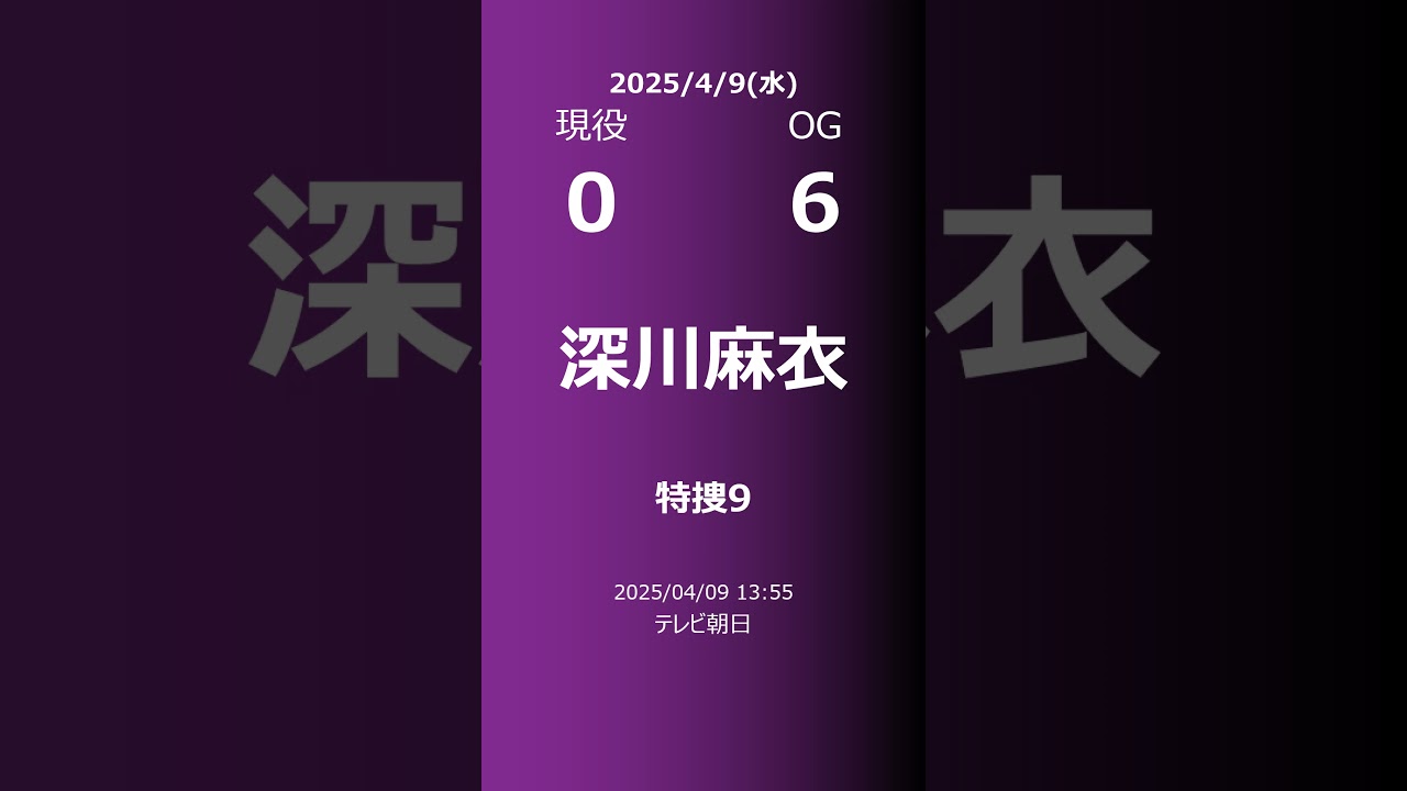 【明日の乃木坂】現役・OG 2025/04/09 #shorts #乃木坂46 【番組出演】