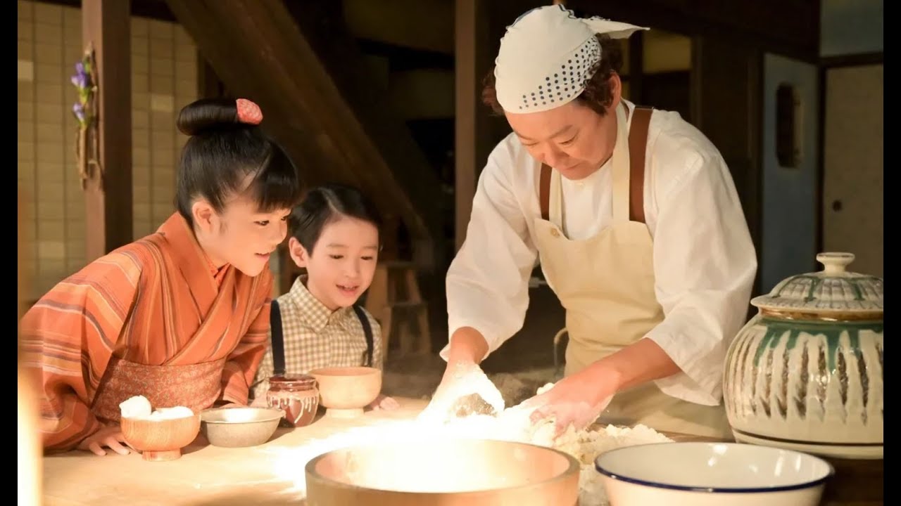 明日の「あんぱん」第8回　即席のパン窯を作り、朝田家であんぱんを焼く草吉＜4月9日＞