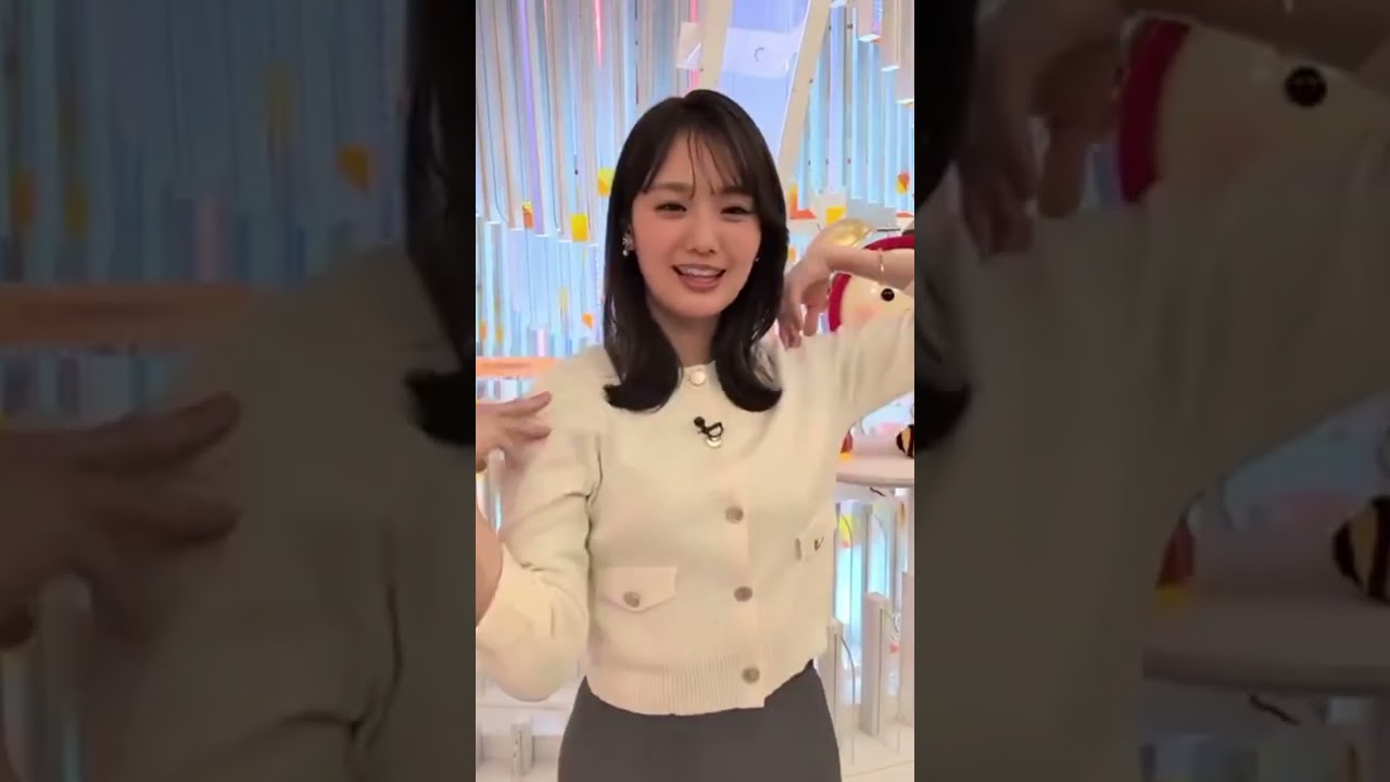 【井上清華】3月24日スマイル・チャージ#めざましテレビ #スマイルチャージ #フジテレビ #shorts