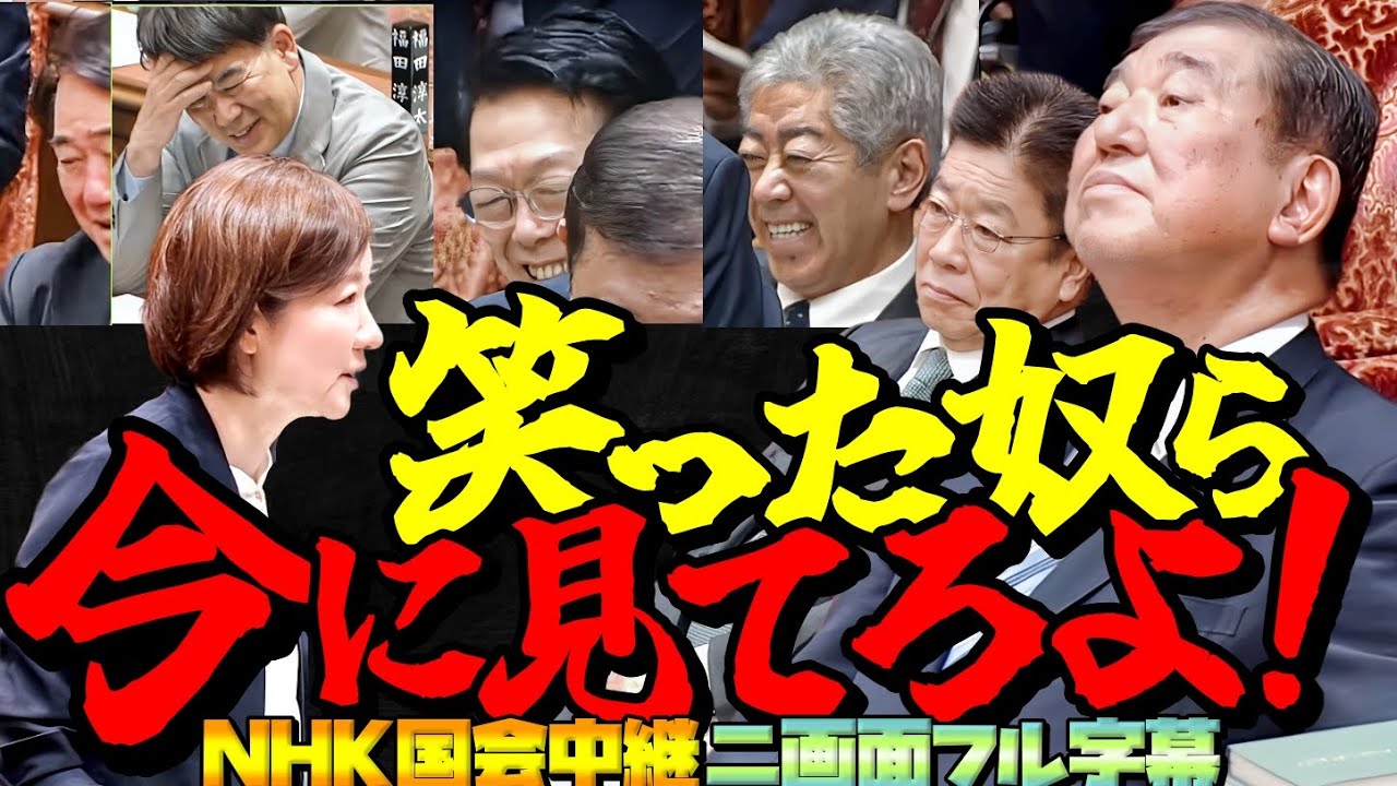 【胸糞です】「国費は国民の負担」というウソとの闘い　#大石あきこ #れいわ新選組 【二画面フル字幕】★衆議院予算委員会2025年4月14日★vol.605