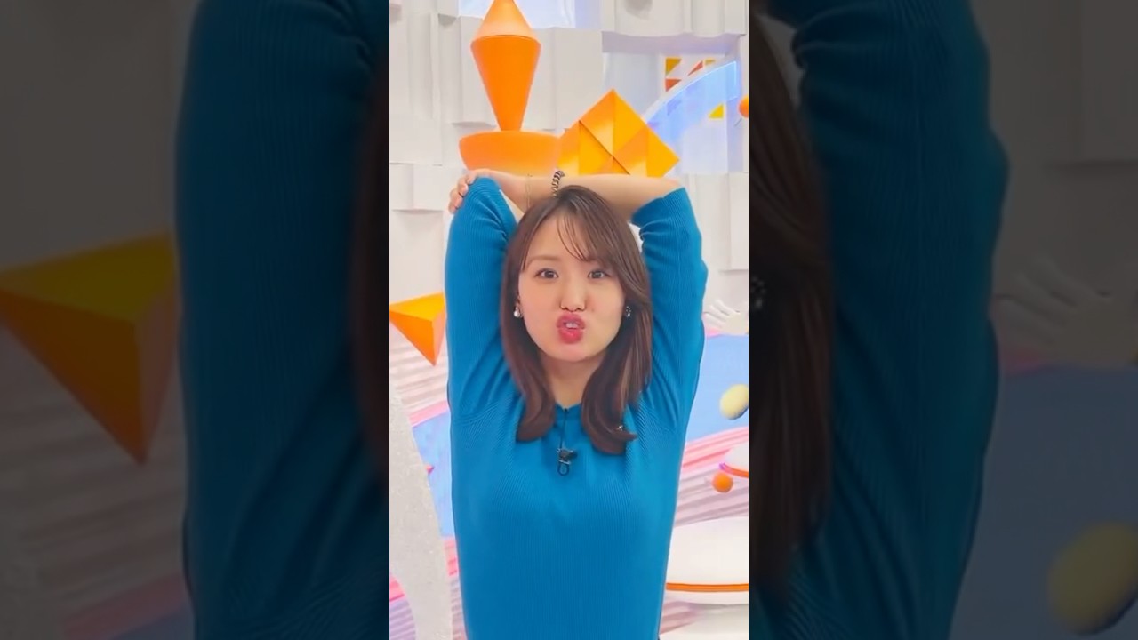 【井上清華】4月9日スマイル・チャージ#めざましテレビ #スマイルチャージ #フジテレビ #shorts #変顔