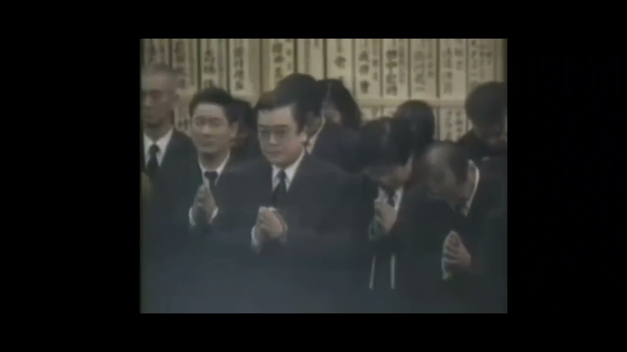 逸見政孝さん、出棺