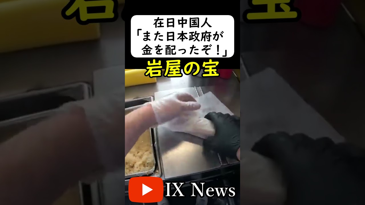 外国人に金を配る日本政府 #岩屋は責任をとれ